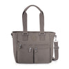 Laselle Lightweight Tote Bag cum Crossbody Bag - Grey