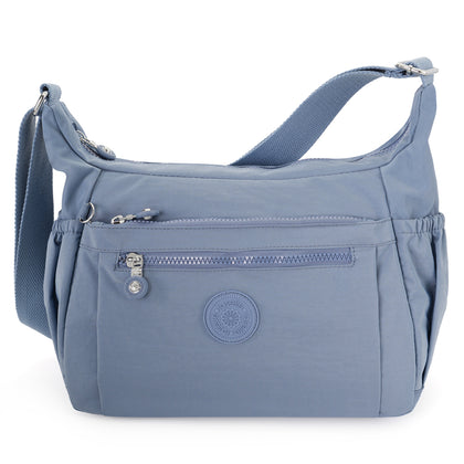 Laselle Lightweight Crossbody Bag - Blue