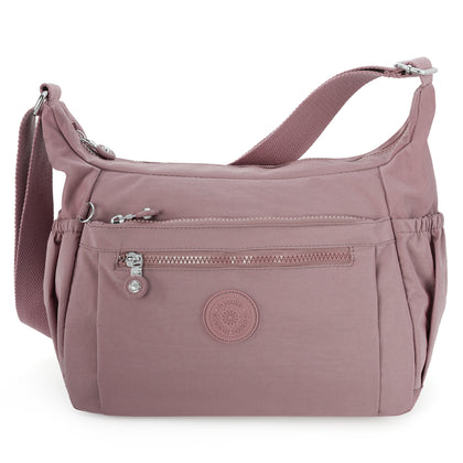Laselle Lightweight Crossbody Bag - Purple