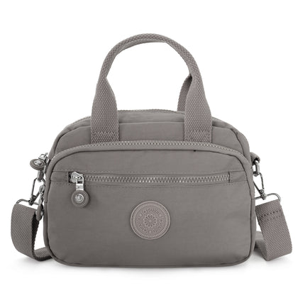Laselle Lightweight Tote Bag cum Crossbody Bag - Grey