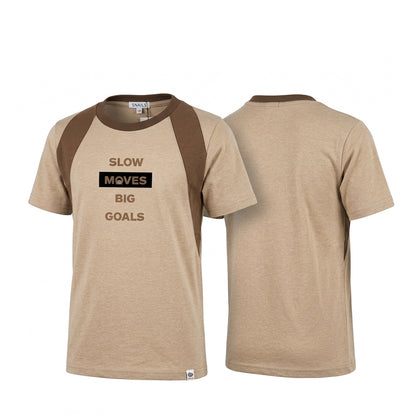SNAILS Round Neck Tee - Brown