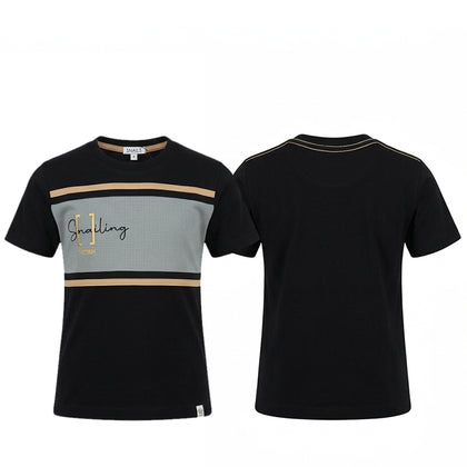 SNAILS Round Neck Tee - Black