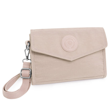 Laselle Lightweight Crossbosy Bag - Beige