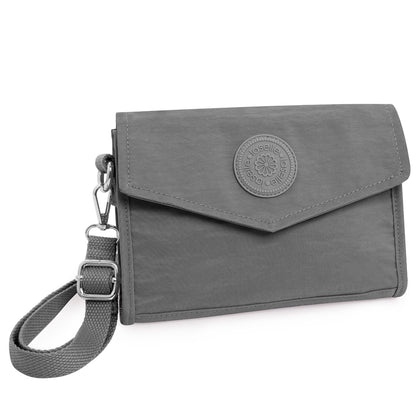 Laselle Lightweight Crossbosy Bag - Dark Grey