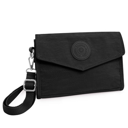 Laselle Lightweight Crossbosy Bag - Black