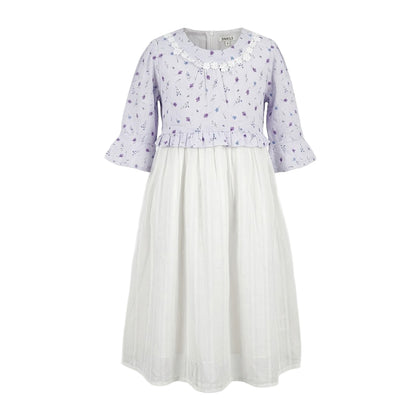 SNAILS Long Dress - Liliac