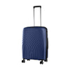 American Flyer 24" Polypropylene 4 Double Wheels Expandable Trolley Case - Dark Blue