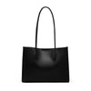 SARRER Leather Tote Bag - Black