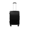 American Flyer 936170 24" 4 Double Wheels Expandable Trolley Case - Black