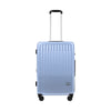 American Flyer 936170 24" 4 Double Wheels Expandable Trolley Case - Light Blue