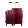 American Flyer 4-Double Wheels Expandable Hardcase Spinner - Dark Red