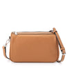 SARRER Leather Crossbody Bag - Tan