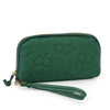 Lycarllo Embossed Leather Wristlet - Green