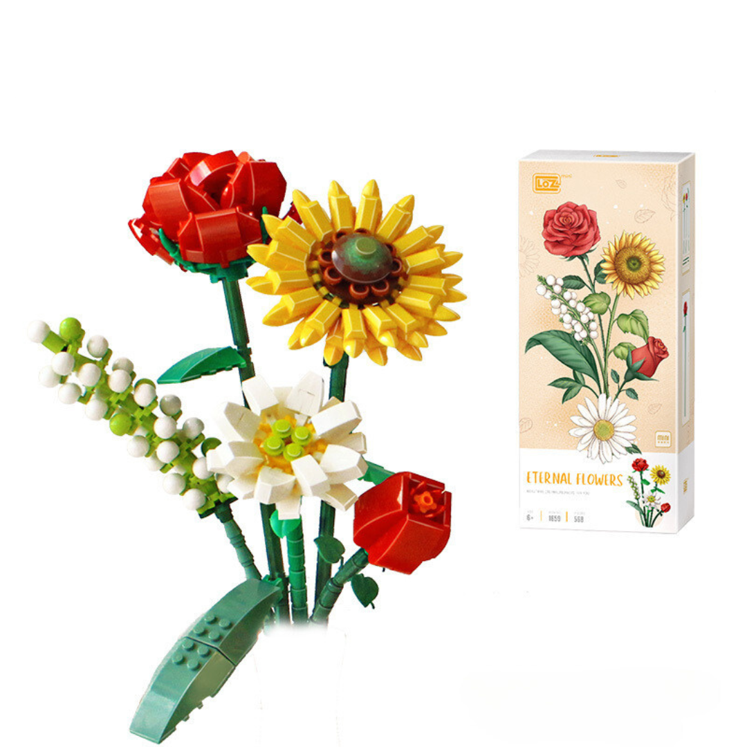 LOZ Eternal Flowers Series 1 Mini Building Block Bouquet 1659 - Energy