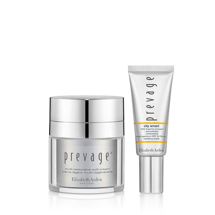 Elizabeth Arden Prevage Soft Cream 50ml + Prevage City Smart SPF50 Lotion 40ml Set