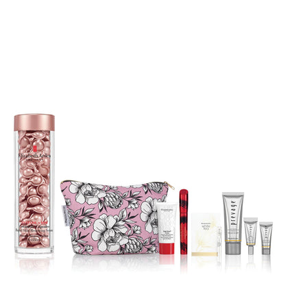 Elizabeth Arden Retinol Ceramide Capsules Line Erasing Night Serum 90 Caps + 7-pc Gift Set