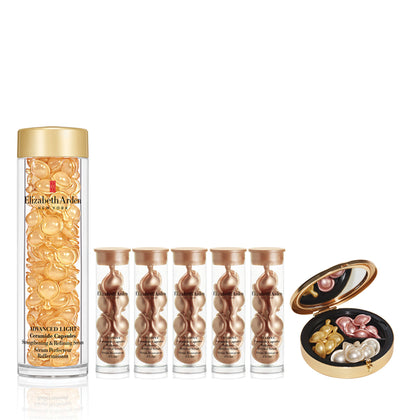 Elizabeth Arden Advanced Light Ceramide Capsules Strengthening & Refining Serum 90 Capsules + 6-pc Gift