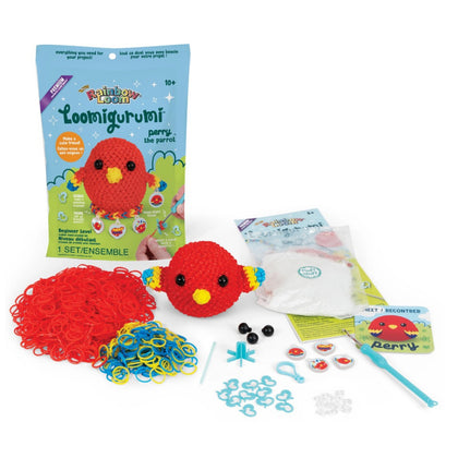 Rainbow Loom Perry the Parrot Loomigurumi Kit