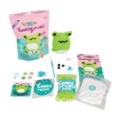 Rainbow Loom Frankie the Frog Loomigurumi Kit