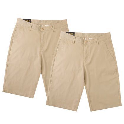 [Buy 1 Get 1 FREE] GUS BEAR Bermuda Shorts - Khaki