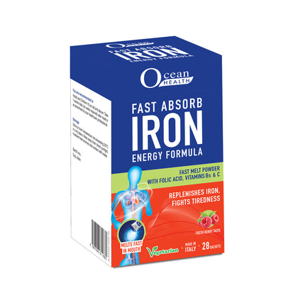 Ocean Health Fast Absorb Iron Energy 28 Sachets