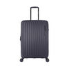 ALAIN DELON AD-1016 24" Polypropylene Double-Wheel Expandable Hard Case Spinner - Grey