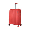 ALAIN DELON AD-1016 24" Polypropylene Double-Wheel Expandable Hard Case Spinner - Red