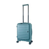 ALAIN DELON AD-1101-2 20" Top Opening Hard Case Spinner Luggage - Expandable, Anti-theft Zipper- Expandable, Anti-theft Zipper, TSA Lock - Green