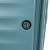 ALAIN DELON AD-1101-2 20" Top Opening Hard Case Spinner Luggage - Expandable, Anti-theft Zipper- Expandable, Anti-theft Zipper, TSA Lock - Green