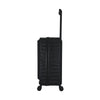 ALAIN DELON AD-1101-2 24" Top Opening Hard Case Spinner Luggage - Expandable, Anti-theft Zipper- Expandable, Anti-theft Zipper, TSA Lock - Black