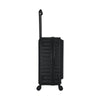 ALAIN DELON AD-1101-2 24" Top Opening Hard Case Spinner Luggage - Expandable, Anti-theft Zipper- Expandable, Anti-theft Zipper, TSA Lock - Black