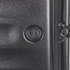 ALAIN DELON AD-1101-2 24" Top Opening Hard Case Spinner Luggage - Expandable, Anti-theft Zipper- Expandable, Anti-theft Zipper, TSA Lock - Black