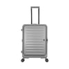 ALAIN DELON AD-1101-2 27" Top Opening Hard Case Spinner Luggage - Expandable, Anti-theft Zipper- Expandable, Anti-theft Zipper, TSA Lock - Grey