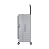 ALAIN DELON AD-1101-2 29" Top Opening Hard Case Spinner Luggage - Expandable, Anti-theft Zipper- Expandable, Anti-theft Zipper, TSA Lock - Grey