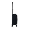 ALAIN DELON AD-1201 19" Soft Case Spinner Luggage - Expandable, Anti-Theft Zipper, TSA Lock - Black