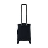 ALAIN DELON AD-1201 19" Soft Case Spinner Luggage - Expandable, Anti-Theft Zipper, TSA Lock - Black