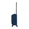 ALAIN DELON AD-1201 19" Soft Case Spinner Luggage - Expandable, Anti-Theft Zipper, TSA Lock - Blue