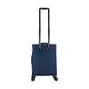 ALAIN DELON AD-1201 19" Soft Case Spinner Luggage - Expandable, Anti-Theft Zipper, TSA Lock - Blue