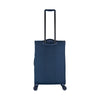 ALAIN DELON AD-1201 24" Double-Wheel Expandable Soft Case Spinner Luggage - Blue