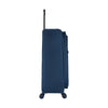 ALAIN DELON AD-1201 28" Double-Wheel Expandable Soft Case Spinner Luggage - Blue