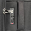ALAIN DELON AD-1202 19" Light Weight Soft Case Spinner Luggage - Expandable, Anti-theft Zipper, TSA Lock - Black