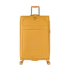 ALAIN DELON AD-1202 28" Light Weight Soft Case Spinner Luggage - Expandable, Anti-theft Zipper, TSA Lock - Mustard Yellow