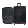 ALAIN DELON AD-1202 28" Light Weight Soft Case Spinner Luggage - Expandable, Anti-theft Zipper, TSA Lock - Purple