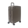 ALAIN DELON 24" Polypropylene Expandable Hard Case Spinner - Brown