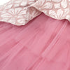 Rodolia Brocade and Tulle Party Dress - Rose Pink (AM055-30)