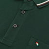 Arnold Palmer 100% Cotton Short-Sleeved Polo - Dark Green