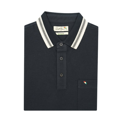 Arnold Palmer Short-Sleeved Polo (AOP2026) - Dark Blue