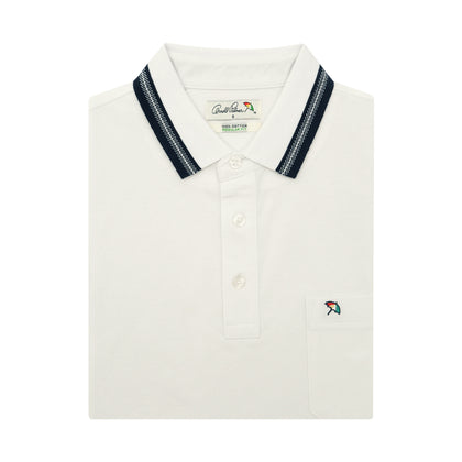 Arnold Palmer Short-Sleeved Polo (AOP2026) - White