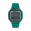 Adidas Original Digital One Gmt 47 Mm Green Resin Strap Watch