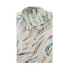 Arnold Palmer Viscose Linen Short-Sleeved Shirt - White